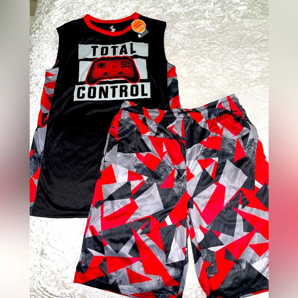 Children’s Place Boys‎ Size XXL Shorts and Tank Set BNWT
